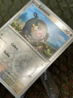 Lechonk Scarlet & Violet Pokemon Center Exclusive Promo Card Stamped - Image 3