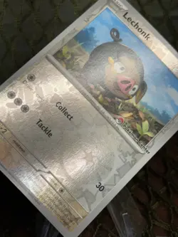 Lechonk Scarlet & Violet Pokemon Center Exclusive Promo Card Stamped - Image 4