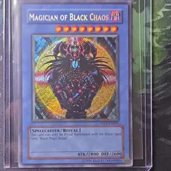 Konami Yu-Gi-Oh! Magician of Black Chaos PP01-EN001 Foil Ritual Card English - Image 1