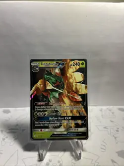 Decidueye GX 12/149 Sun & Moon Ultra Rare Holo Pokemon Card NM - Image 1