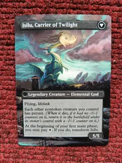 Eirdu Carrier of Dawn MTG Lorwyn Eclipsed Hand Painted Extended Full Altered Art - Image 3