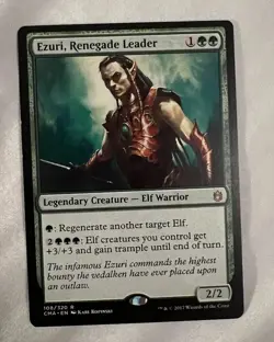 MTG Magic The Gathering Ezuri, Renegade Leader - Image 1