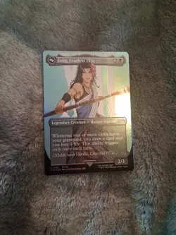 Fang, Fearless l'Cie Borderless/Foil- Final Fantasy MTG Magic - Image 1