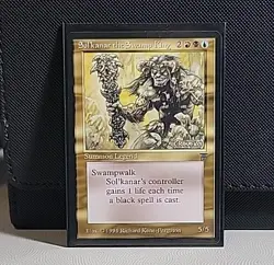 MTG Sol'kanar The Swamp King Legends NM Magic The Gathering - Image 1