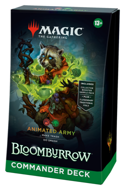 Magic the Gathering Bloomburrow Commander Deck Animated Army New/Factory Sealed - Image 3