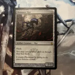 1x MTG - Shimmer Myr - Mirrodin Besieged - NM - Image 1