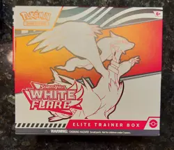 Pokemon WHITE FLARE Elite Trainer Box ETB OPENED W/BULK, & ACCESSORIES - Image 1