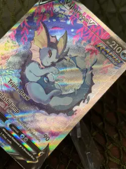 Pokemon TCG: VAPOREON V SWS181 ~ BLACK STAR PROMO - SIR - Image 3