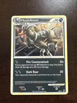 Houndoom 10/95 Holo Pokemon TCG Call Of Legends HP - Image 1