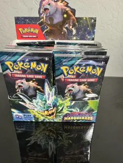 Pokemon TCG Scarlet & Violet Twilight Masquerade Factory Sealed Booster Pack - Image 1
