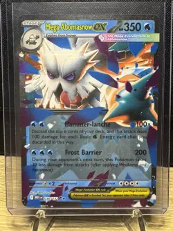 Pokemon TCG Mega Evolution Mega Abomasnow Ex 036/132 Double Rare Holo NM/Mint - Image 1