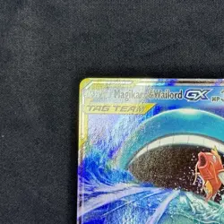 2019 POKEMON SM BLACK STAR PROMO #SM166 MAGIKARP & WAILORD GX - BOX FRESH NM - Image 3