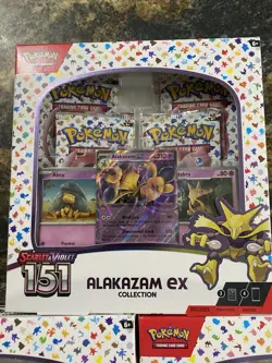 3X Alakazam Ex Collection Boxes Scarlet & Violet 151 Pokemon 2023 Sealed - Image 4