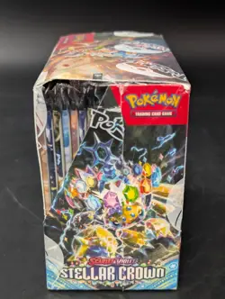 Lot (6) Pokemon Scarlet & Violet SV07 Stellar Crown English Booster Boxes Sealed - Image 4