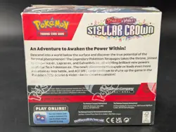 Lot (6) Pokemon Scarlet & Violet SV07 Stellar Crown English Booster Boxes Sealed - Image 5