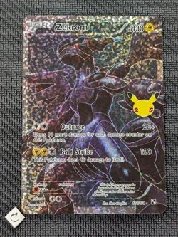 Zekrom 114/114 - Celebrations Classic Collection Full Art Holo Pokemon TCG NM - Image 1