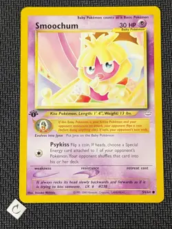 Smoochum 54/64 - Neo Revelation 1st Edition Pokemon TCG NM - Image 1