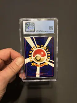 2001 Pokemon Awakening Legends Houndoom Holo CGC 8 With Sub Grades Swirly - Image 4