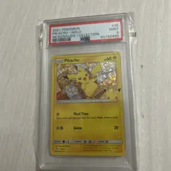 PIKACHU 2021 Pokemon #25/25 PSA 9 MINT Mcdonald's PROMO HOLO RARE - Image 1