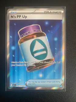 N's PP Up 262/217 Full Art Ultra Rare Pokemon Ascended Heroes ENGLISH NM - Image 1