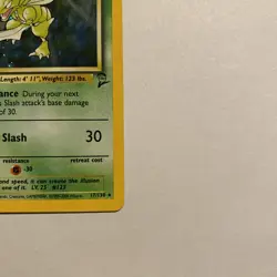 Scyther #17/130 Holo Rare Pokemon Base Set 2 Vintage WOTC - Image 4