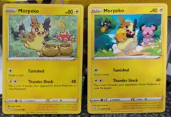 Pokemon Morpeko V 037/072 Holo Full Art w/Single Strike 179/264 & Three More - Image 3
