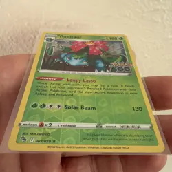 Pokemon Venusaur 003/078 Pokemon GO Reverse Holo Rare NM - Image 2