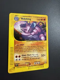 Pokemon Nidoking Holo Rare H18/H32 Aquapolis - Image 1