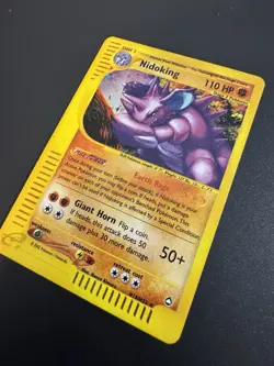Pokemon Nidoking Holo Rare H18/H32 Aquapolis - Image 2