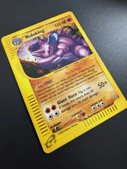 Pokemon Nidoking Holo Rare H18/H32 Aquapolis - Image 3