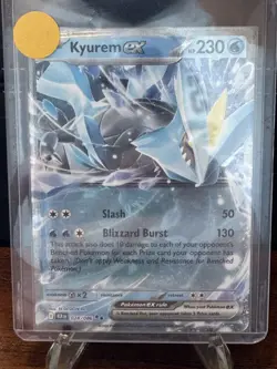 Pokemon TCG Black Bolt Kyurem Ex 028/086 Double Rare Holo NM - Image 1