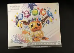 Pokemon Prismatic Evolutions Elite Trainer Box ETB New Sealed - Image 1