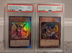 PSA 10 Yugioh Dark Magician Girl Magician's Apprentice Ultimate Rare +1 - Image 1