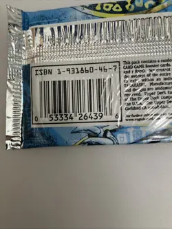 Factory Sealed YuGiOh Legend of Blue Eyes White Dragon Unlimited Booster Pack!! - Image 3