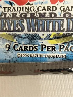 Factory Sealed YuGiOh Legend of Blue Eyes White Dragon Unlimited Booster Pack!! - Image 5