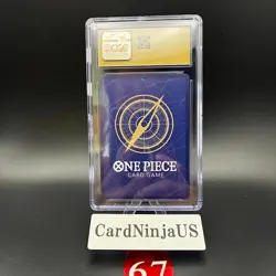 CGC PRISTINE 10 Zoro ST21-015 Flagship Battle 2025 Top 8 Prize Promo ONE PIECE - Image 2