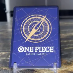 NCAA Bandai Namco One Piece CCG Monkey D. Luffy US Voyage Promo Full Art Holo E - Image 4