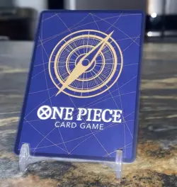 NCAA Bandai Namco One Piece CCG Monkey D. Luffy US Voyage Promo Full Art Holo E - Image 5
