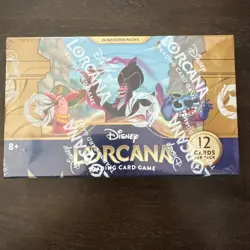 Disney Lorcana TCG Into The Inklands Booster Box NEW SEALED FrEE SHIPPING - Image 1