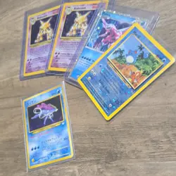 Pokemon TCG Holo Card Lot 5x Alakazam, Palkia, Marill, Suicune - English - Image 1