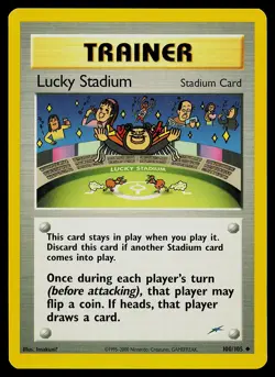 Pokemon Card - Lucky Stadium Neo Destiny 100/105 Uncommon - Image 1