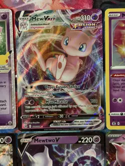 Pokemon Mew/Mewtwo Lot of 10 Cards - Image 4