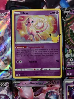 Pokemon Mew/Mewtwo Lot of 10 Cards - Image 5