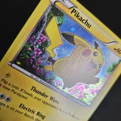 Pikachu XY89 Black Star Holo Promo Rare Collector Chest Pokemon Card MP/HP - Image 2