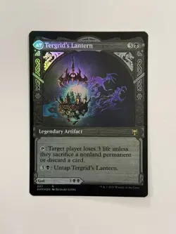 Tergrid, God of Fright (Showcase) Kaldheim Foil NM Free Ship - Image 2