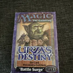 WOTC Magic MTG Theme Decks Urza Block Urza's Destiny Battle Surge Factory Sealed - Image 1