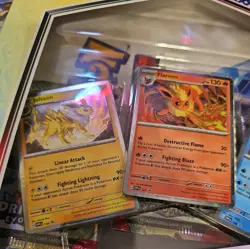 Pokemon Scarlet & Violet Prismatic Evolutions Poster Collection TCG Cards New - Image 2