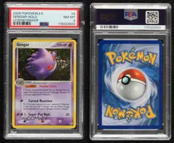 Gengar Holo Pokemon EX Legend Maker PSA 8 2006 - Image 3