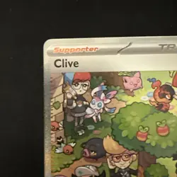 Pokemon TCG Clive Paldean Fates Holo Full Art Trainer Card 236/091 SV - Image 2