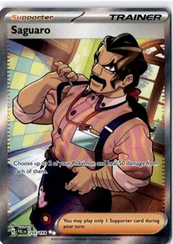 Pokemon Saguaro 255/193 - Paldea Evolved - Full Art Near Mint English - Image 1